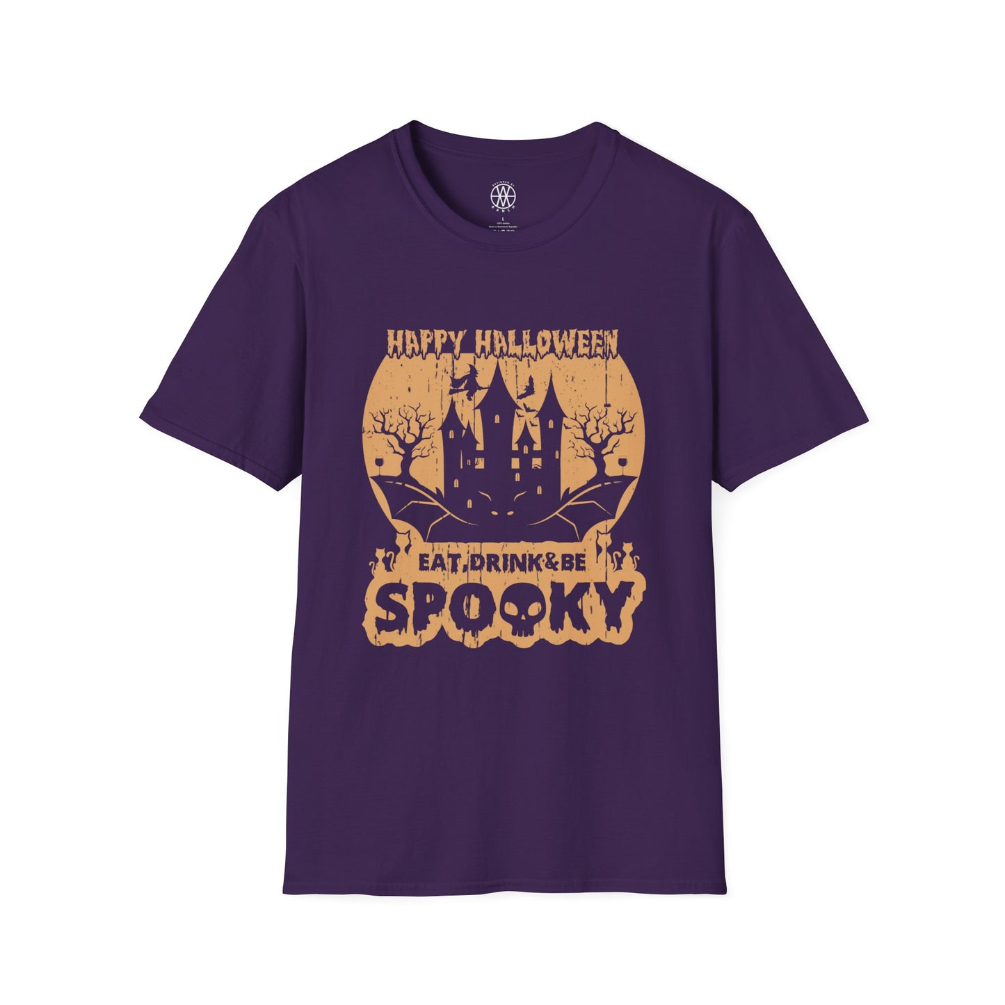 Happy Halloween Eat Drink Be Spooky Softstyle T-Shirt