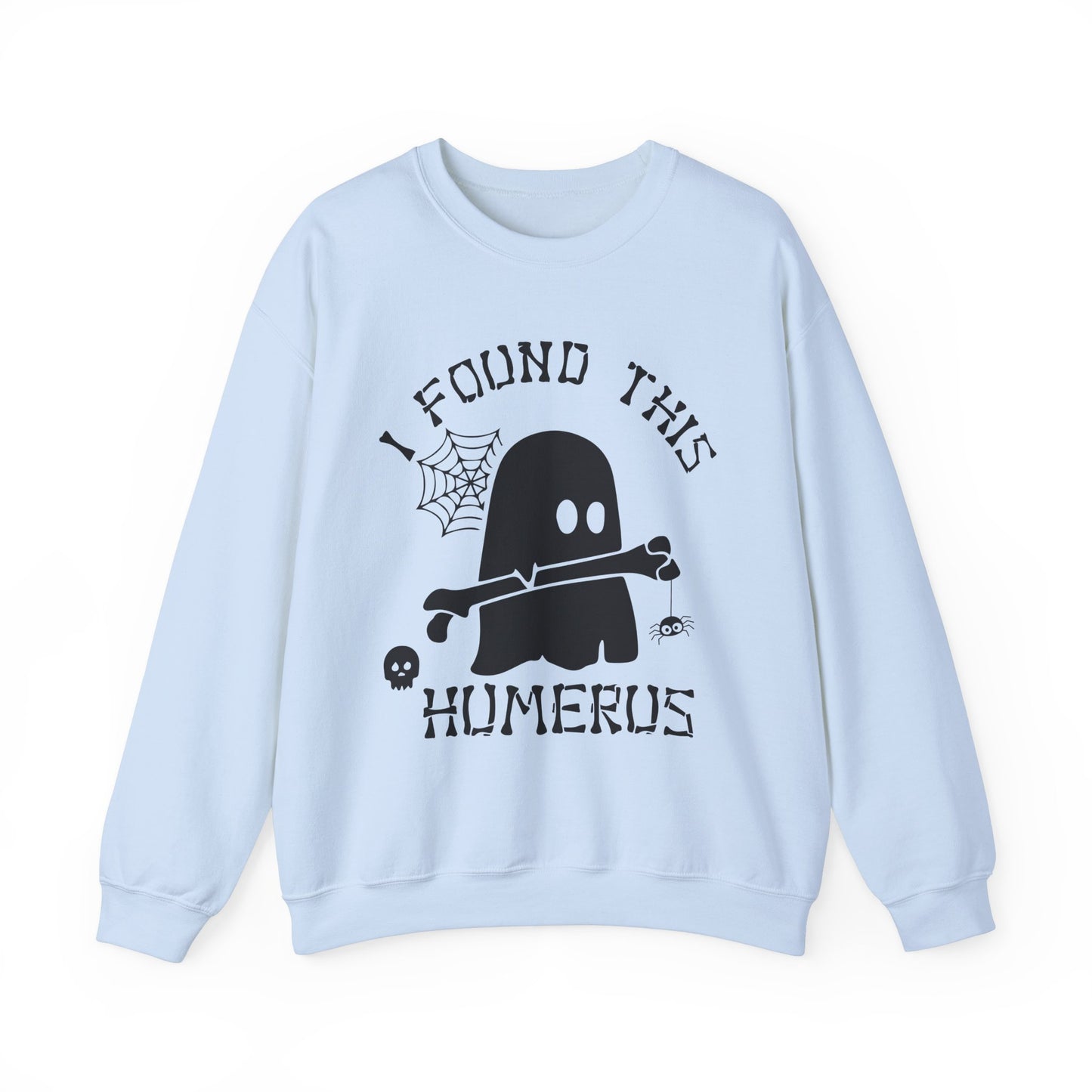 Halloween Pumpkin & Spider Web Print Crew Neck, Long Sleeve Sweatshirt Perfect for Fall/Winter