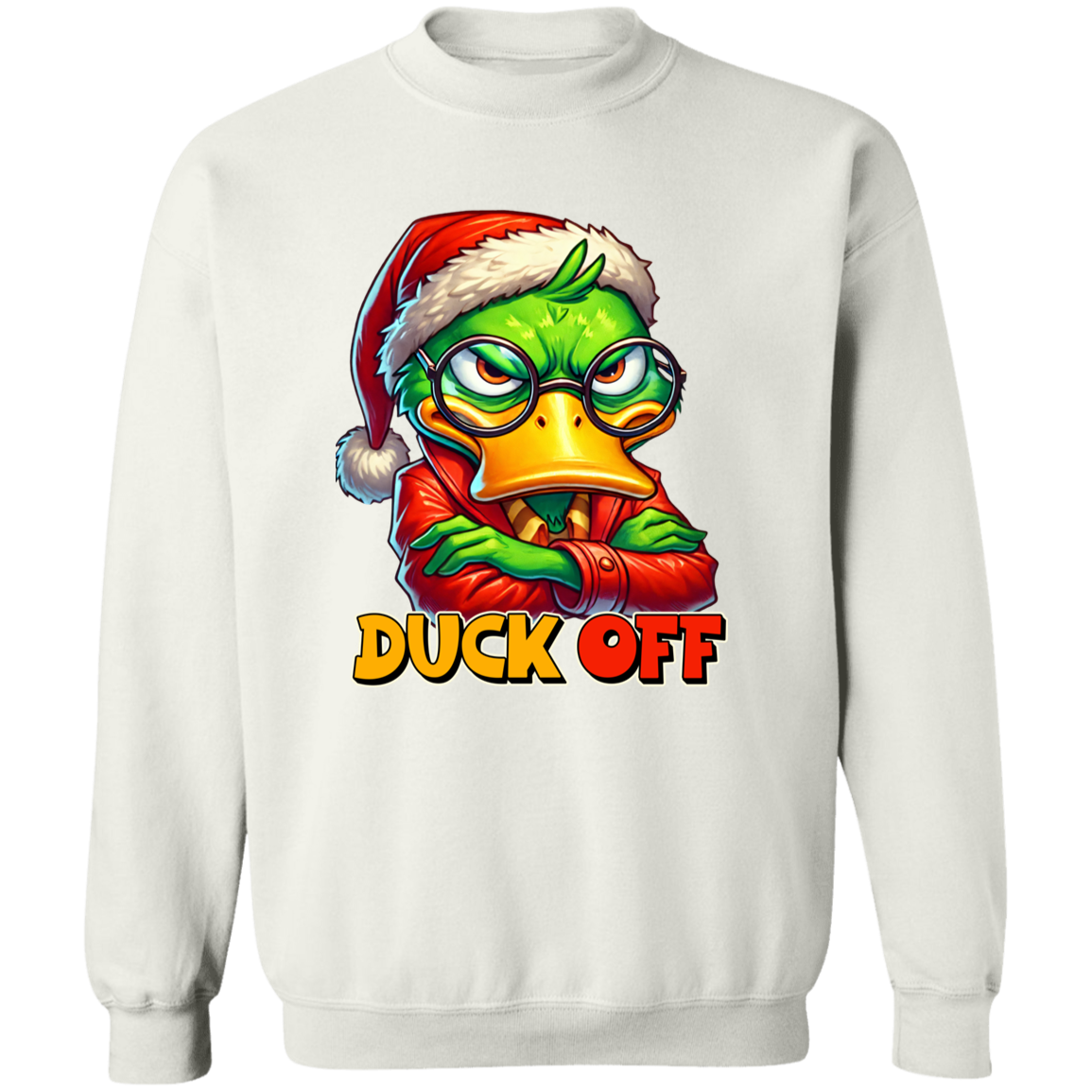 "Duck Off" Holiday Sweatshirt | Hoodie