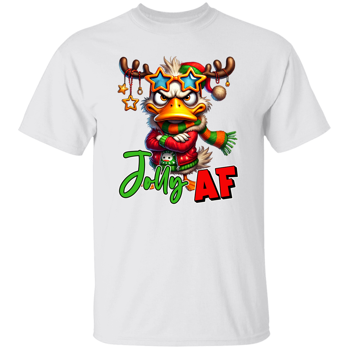 "Jolly AF" Holiday T-Shirt