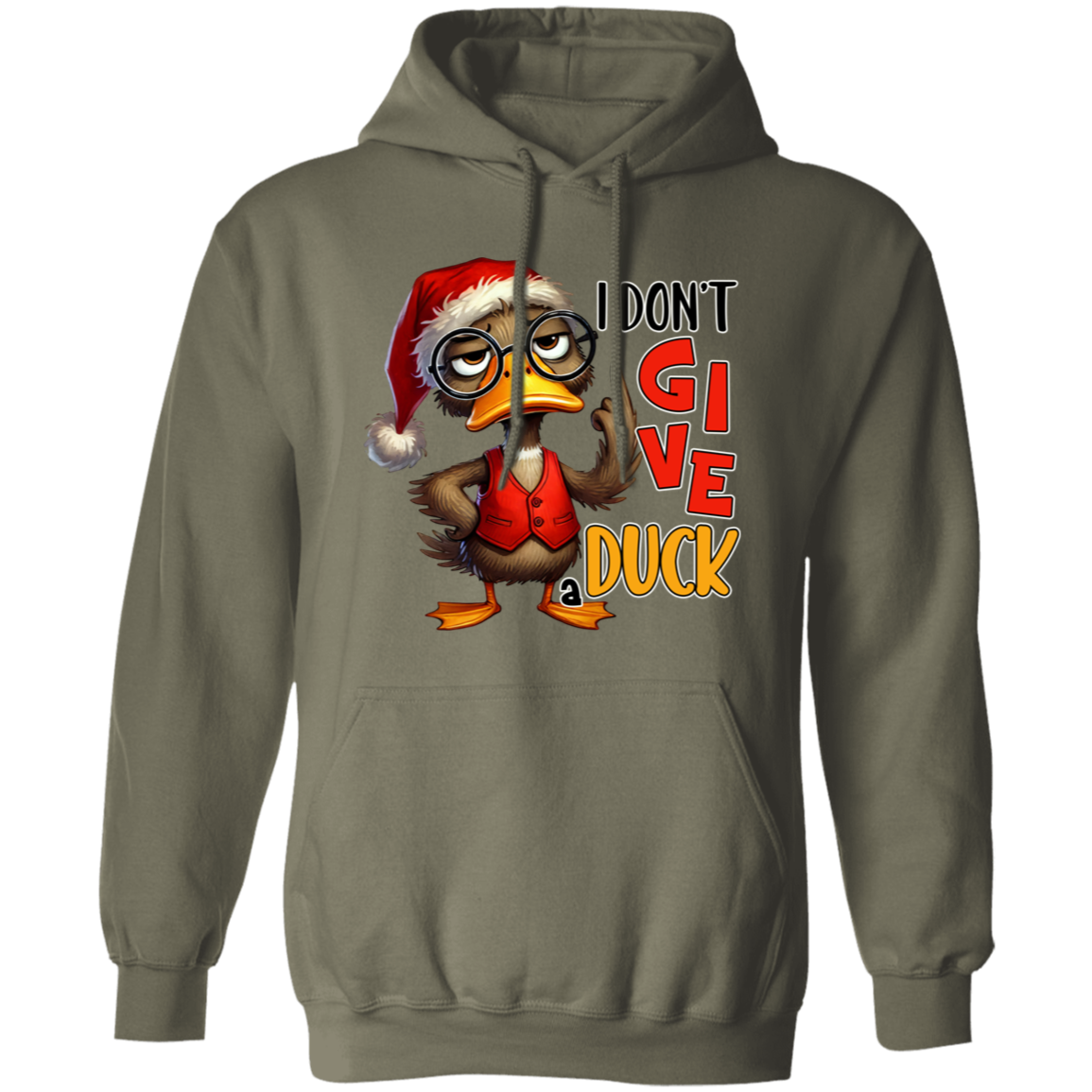 "I Don’t Give a Duck" Holiday Sweatshirt | Hoodie