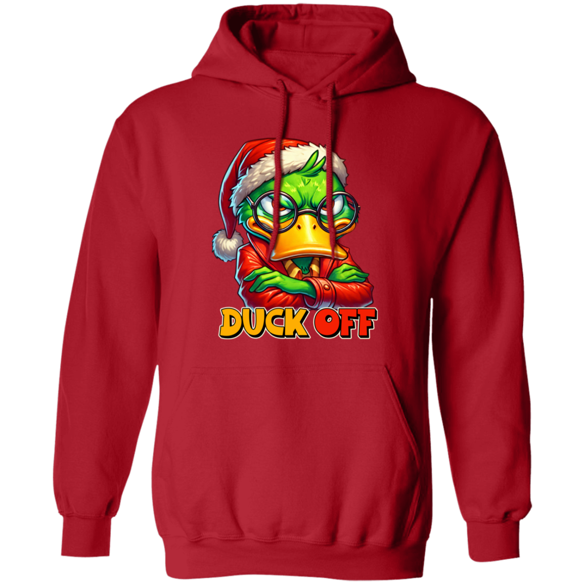 "Duck Off" Holiday Sweatshirt | Hoodie