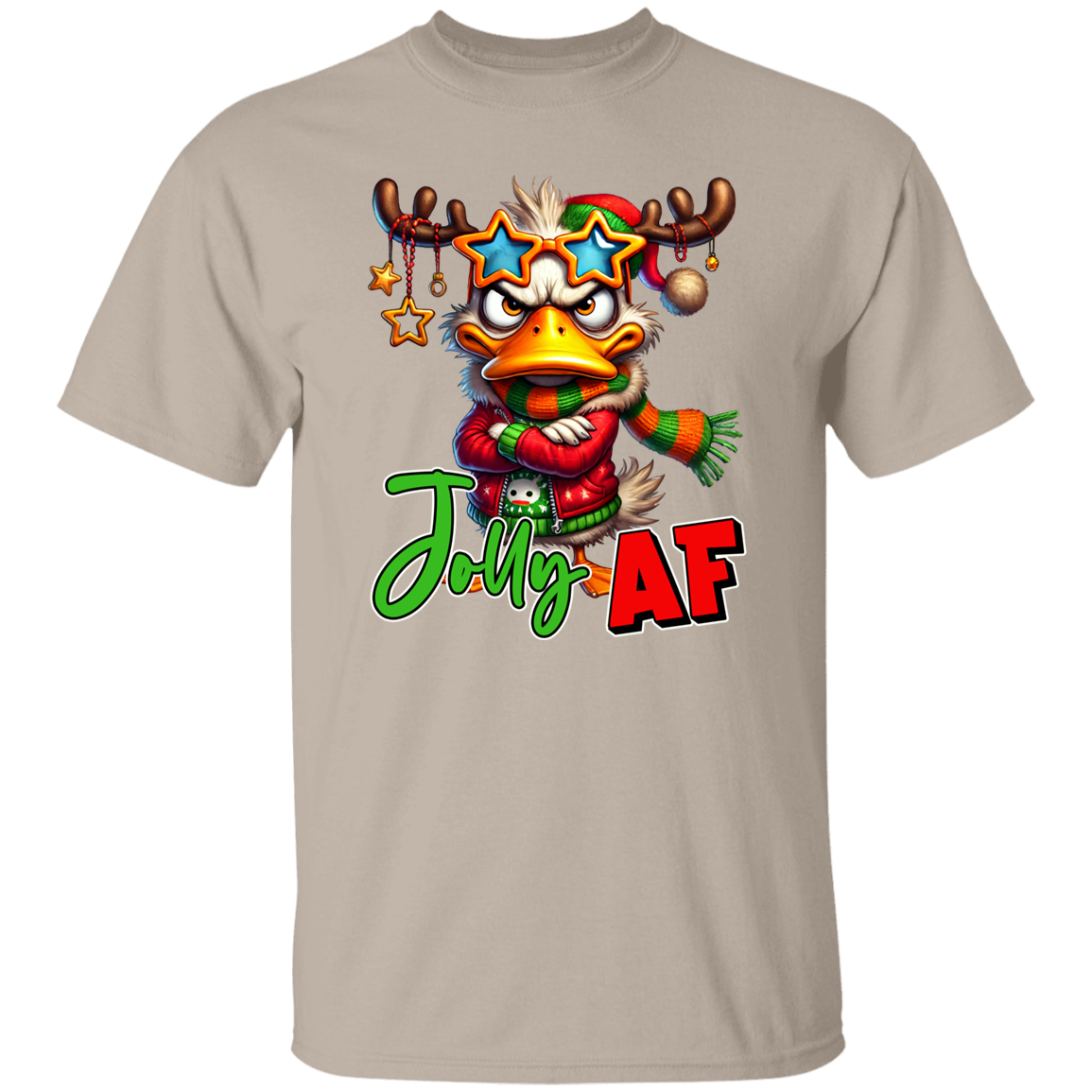 "Jolly AF" Holiday T-Shirt