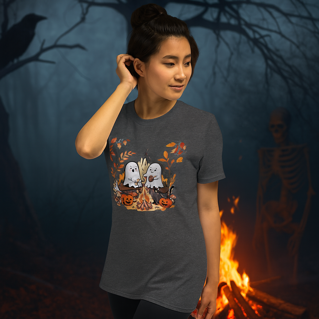 Boo Crew Campfire Short-Sleeve Unisex T-Shirt