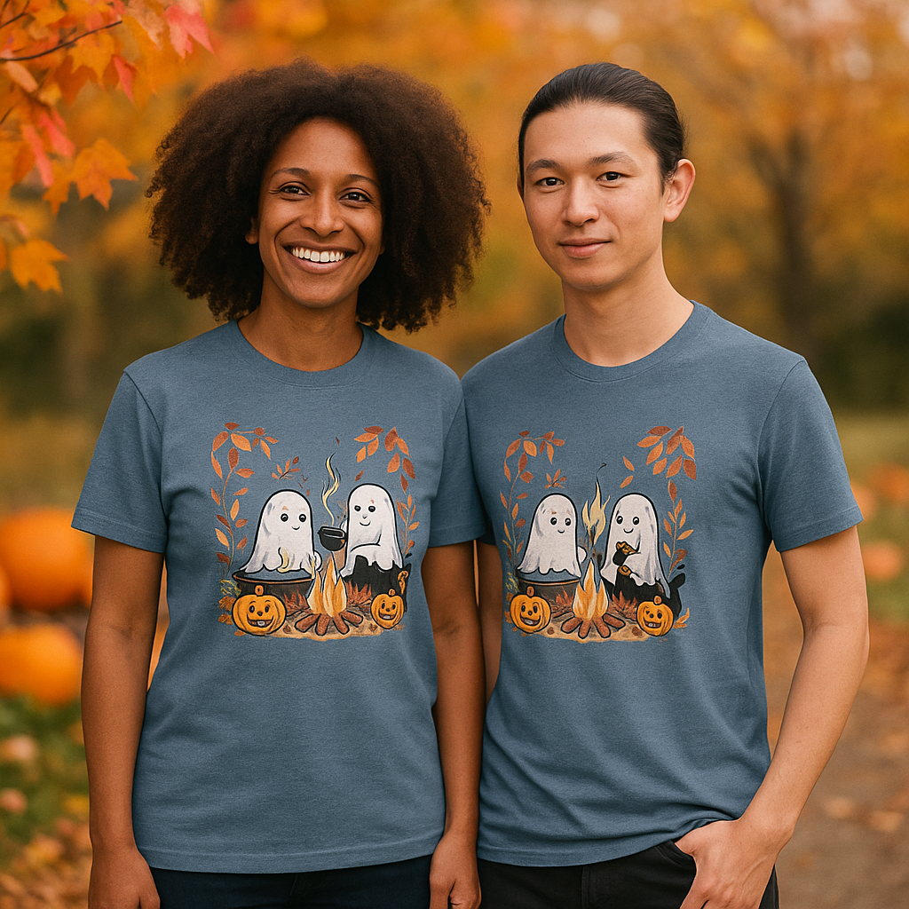 Boo Crew Campfire Short-Sleeve Unisex T-Shirt