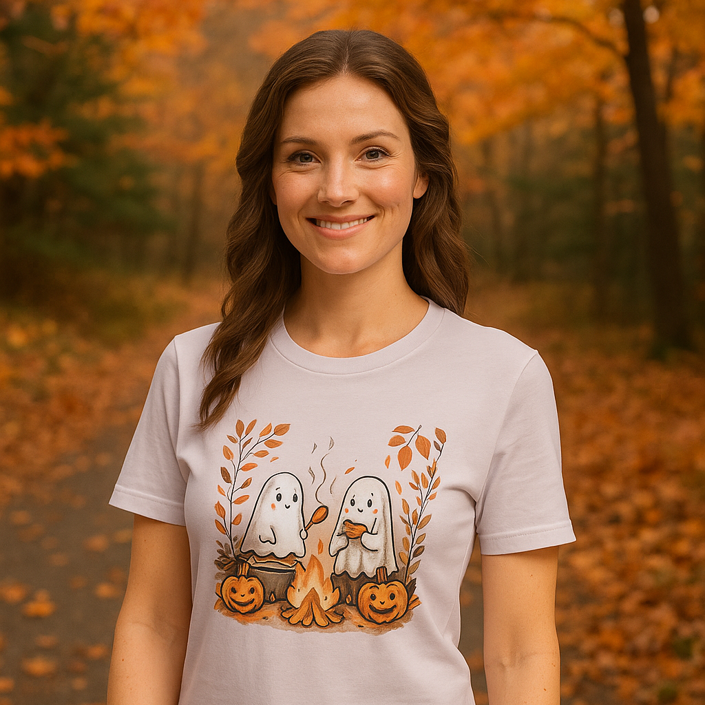 Boo Crew Campfire Short-Sleeve Unisex T-Shirt