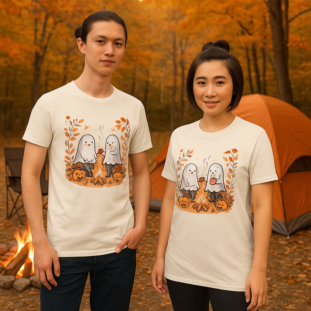 Boo Crew Campfire Short-Sleeve Unisex T-Shirt