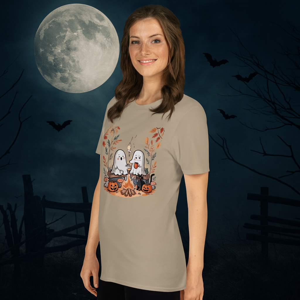 Boo Crew Campfire Short-Sleeve Unisex T-Shirt
