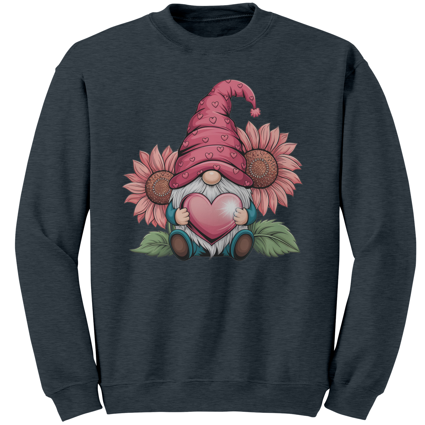 Valentine_Gnome_Sweatshirt_Dark_Heather_Mockup.png