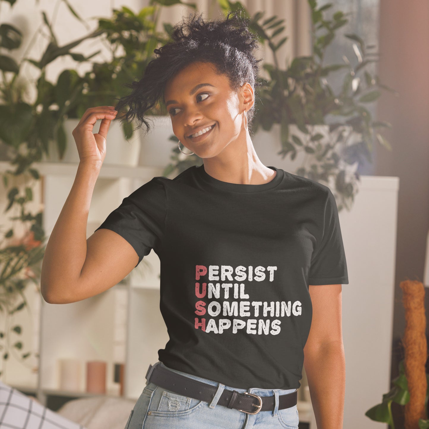 PUSH Short-Sleeve Unisex T-Shirt