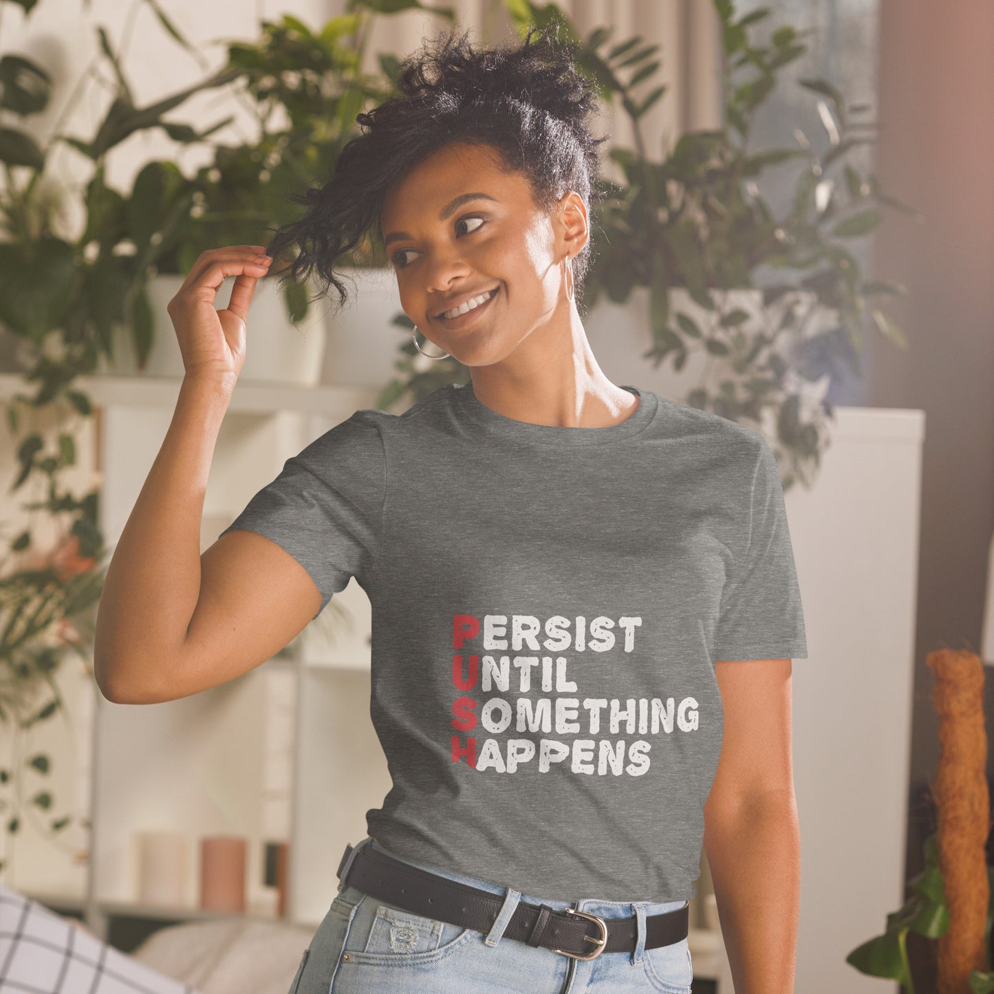 PUSH Short-Sleeve Unisex T-Shirt