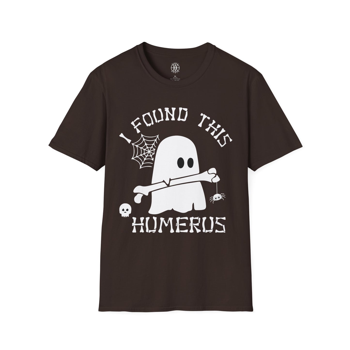 Halloween Pumpkin & Spider Web Softstyle T-Shirt