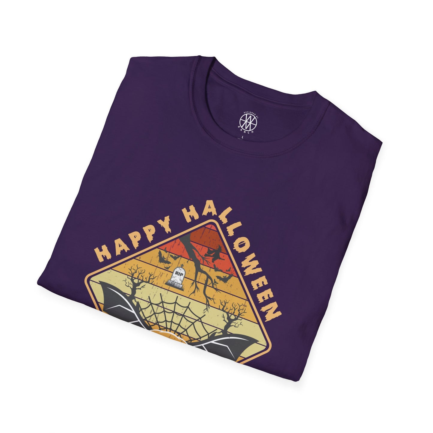 Happy Halloween Midnight Party Softstyle T-Shirt