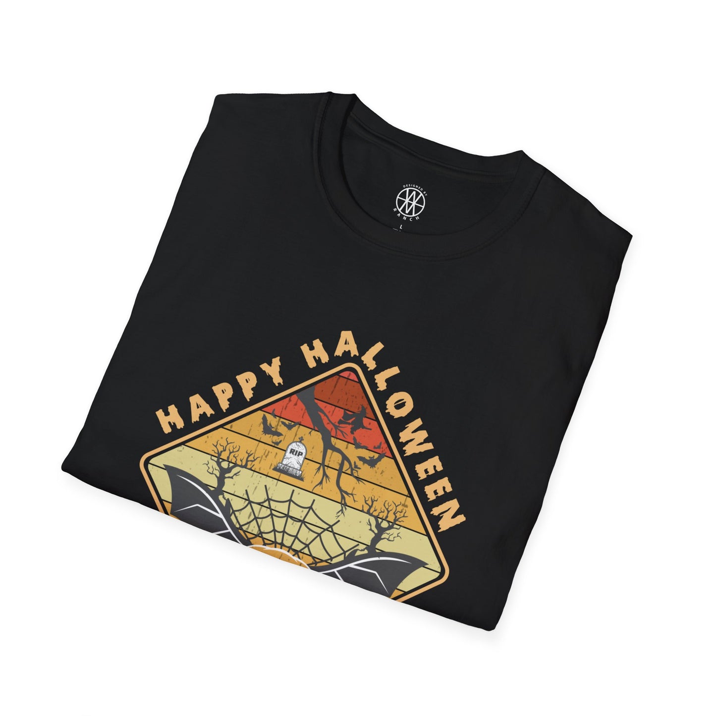 Happy Halloween Midnight Party Softstyle T-Shirt
