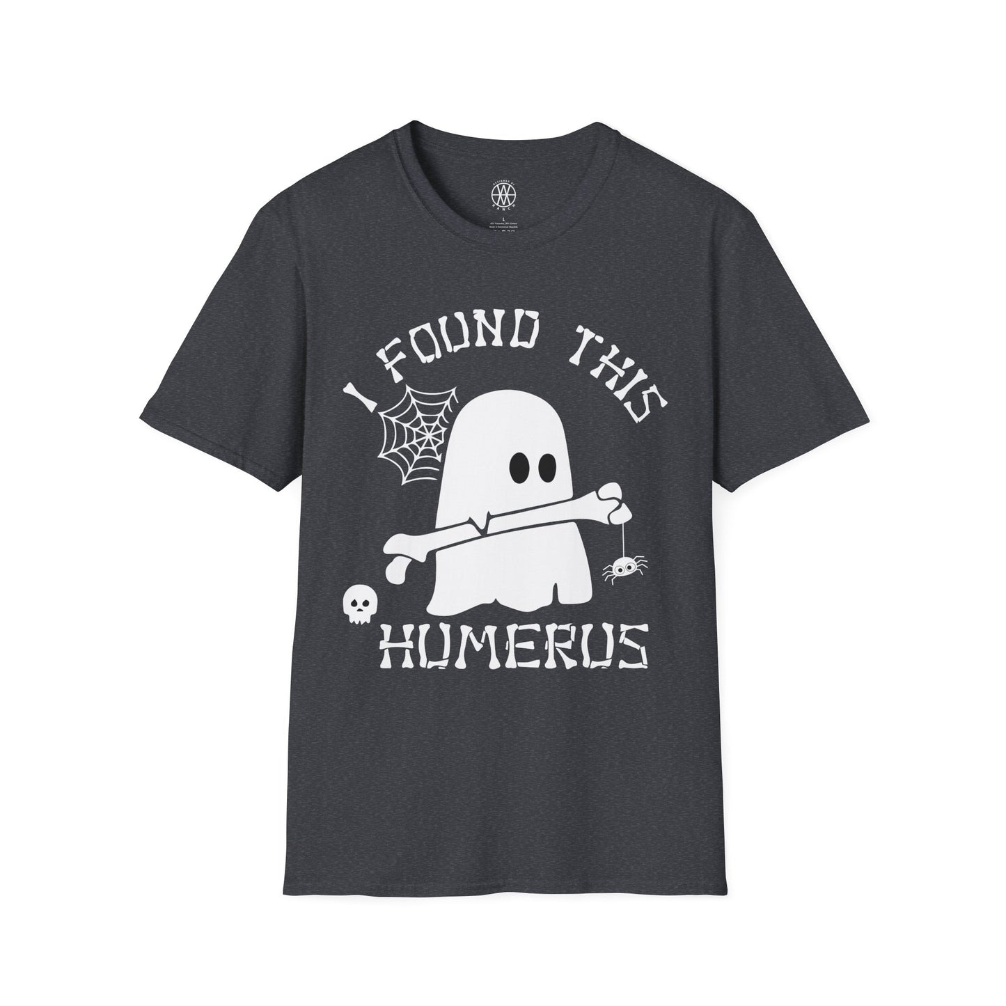 Halloween Pumpkin & Spider Web Softstyle T-Shirt