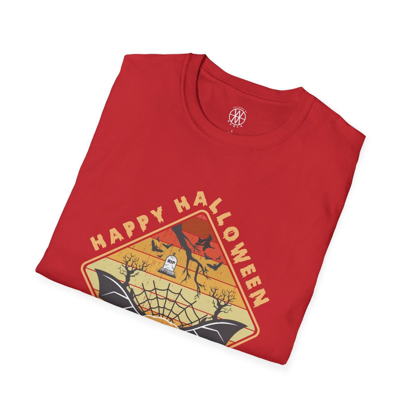 Happy Halloween Midnight Party Softstyle T-Shirt