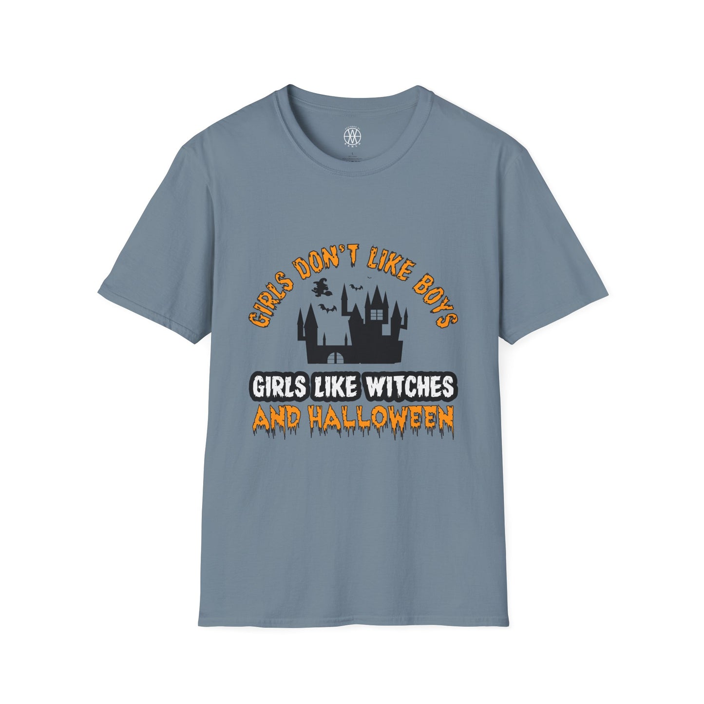 Girl Don't Like Boys Girls Like Witches & Halloween Softstyle T-Shirt