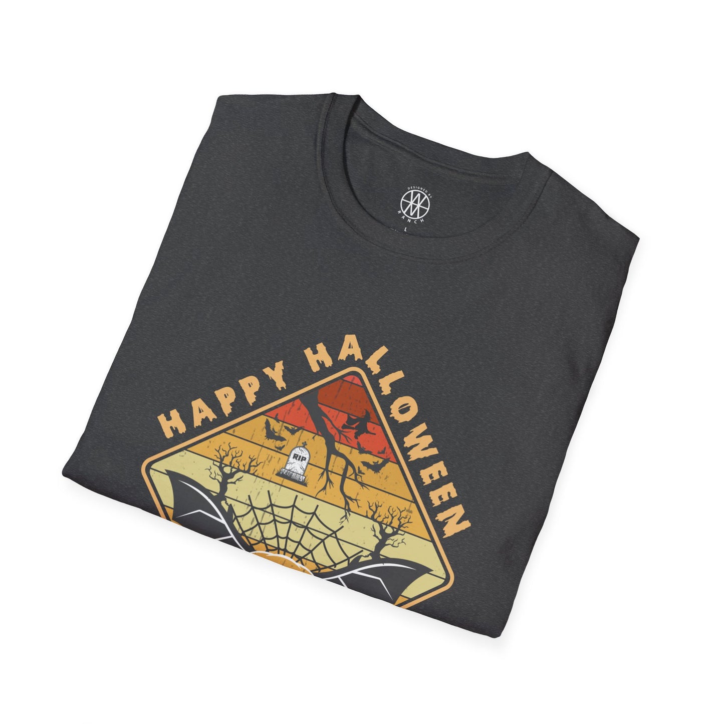 Happy Halloween Midnight Party Softstyle T-Shirt