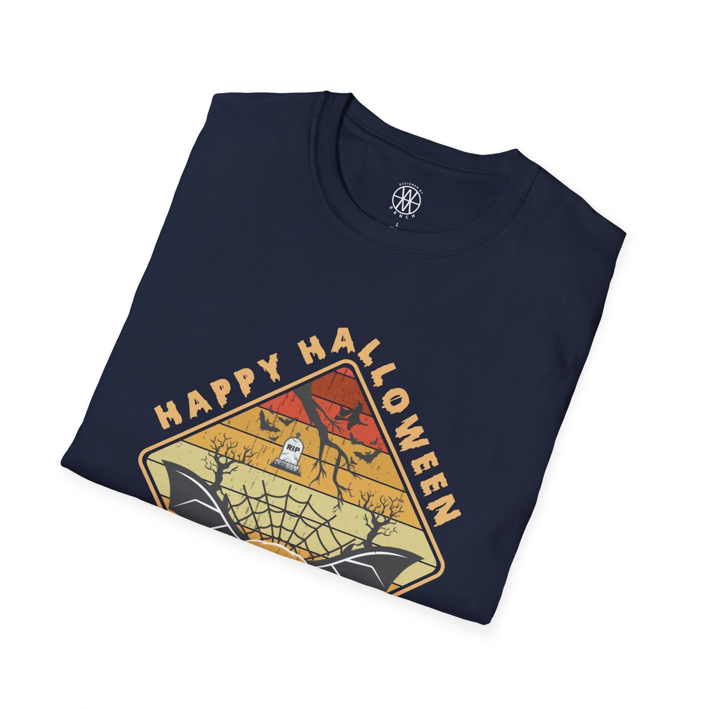 Happy Halloween Midnight Party Softstyle T-Shirt