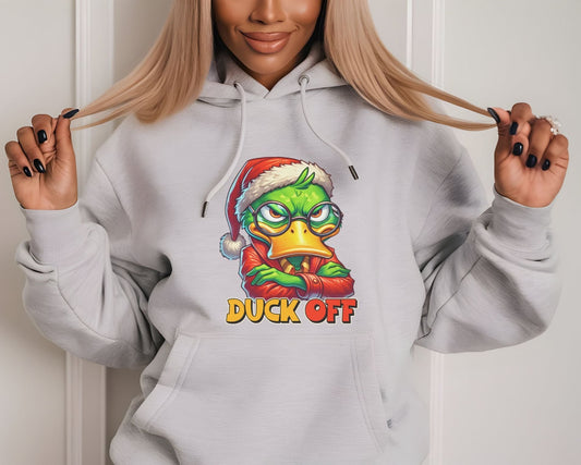"Duck Off" Holiday Sweatshirt | Hoodie