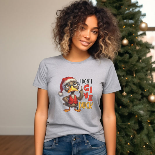 "I Don’t Give a Duck" Holiday T-Shirt