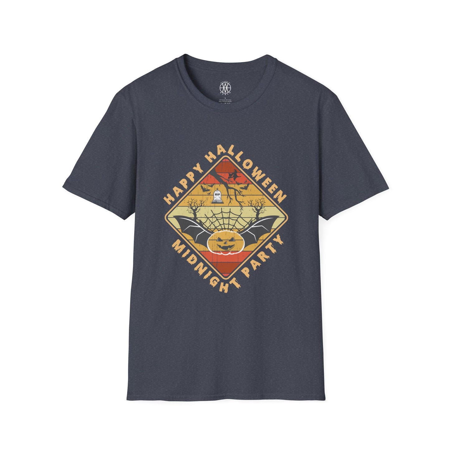 Happy Halloween Midnight Party Softstyle T-Shirt