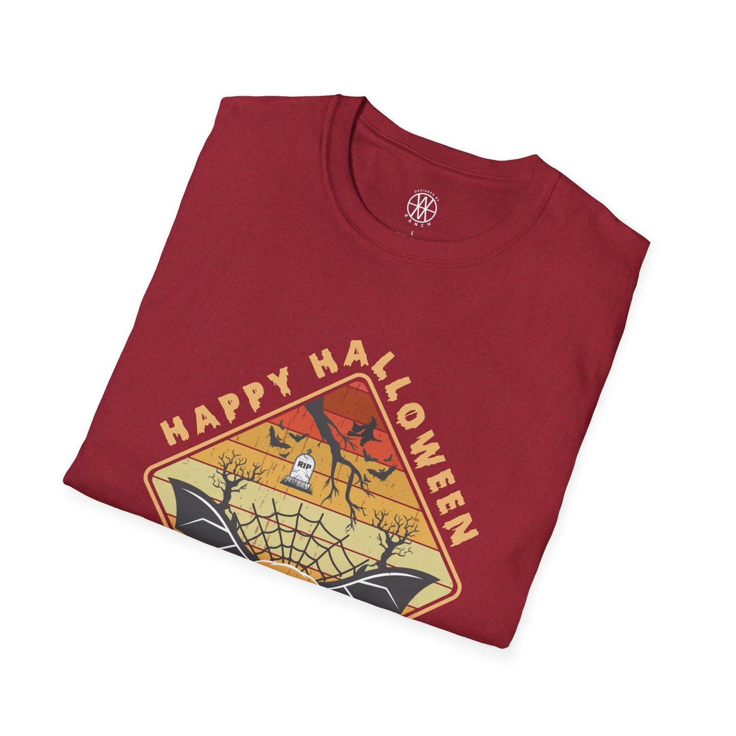 Happy Halloween Midnight Party Softstyle T-Shirt