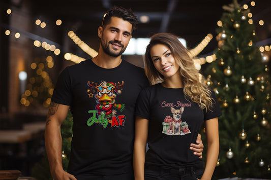 "Jolly AF" Holiday T-Shirt