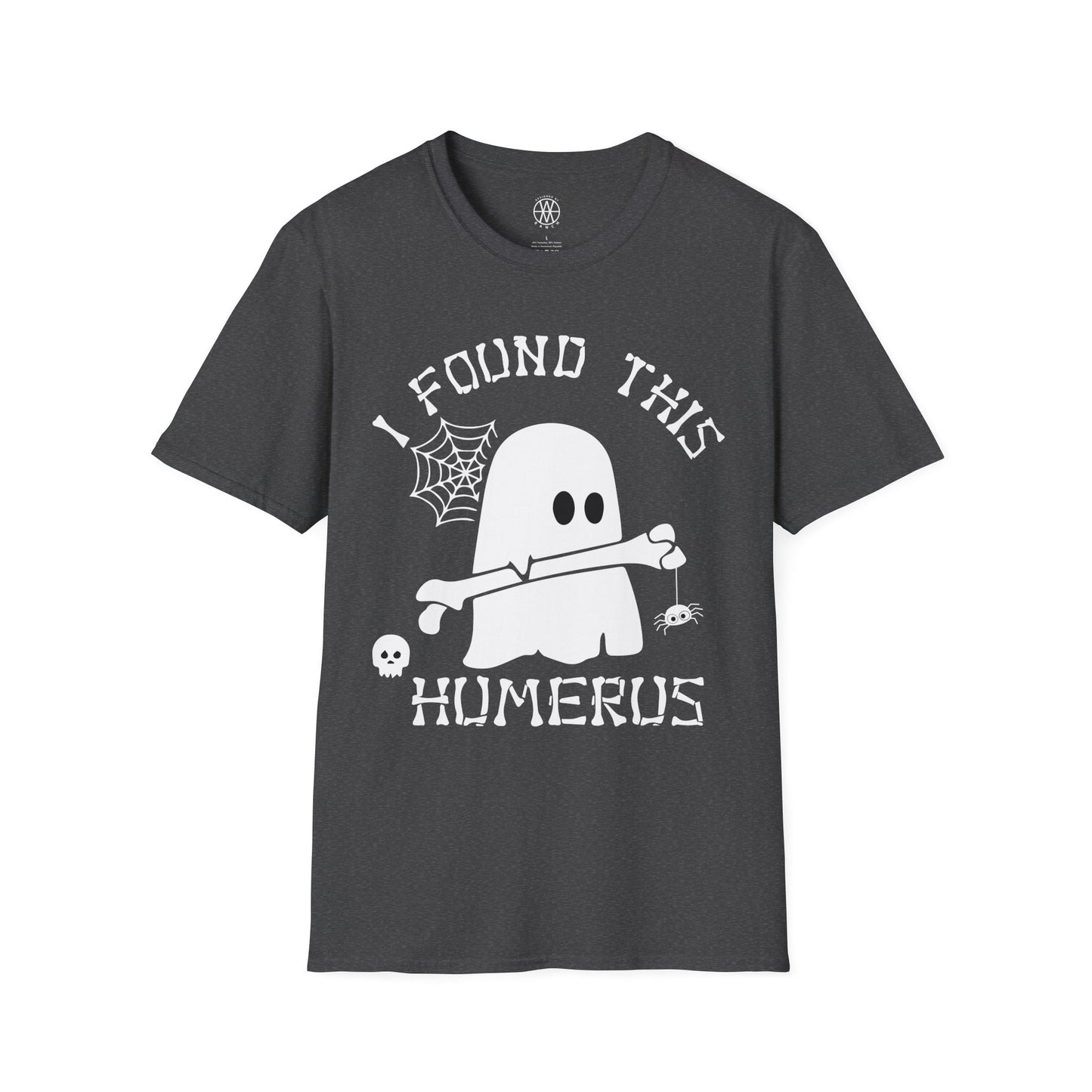 Halloween Pumpkin & Spider Web Softstyle T-Shirt
