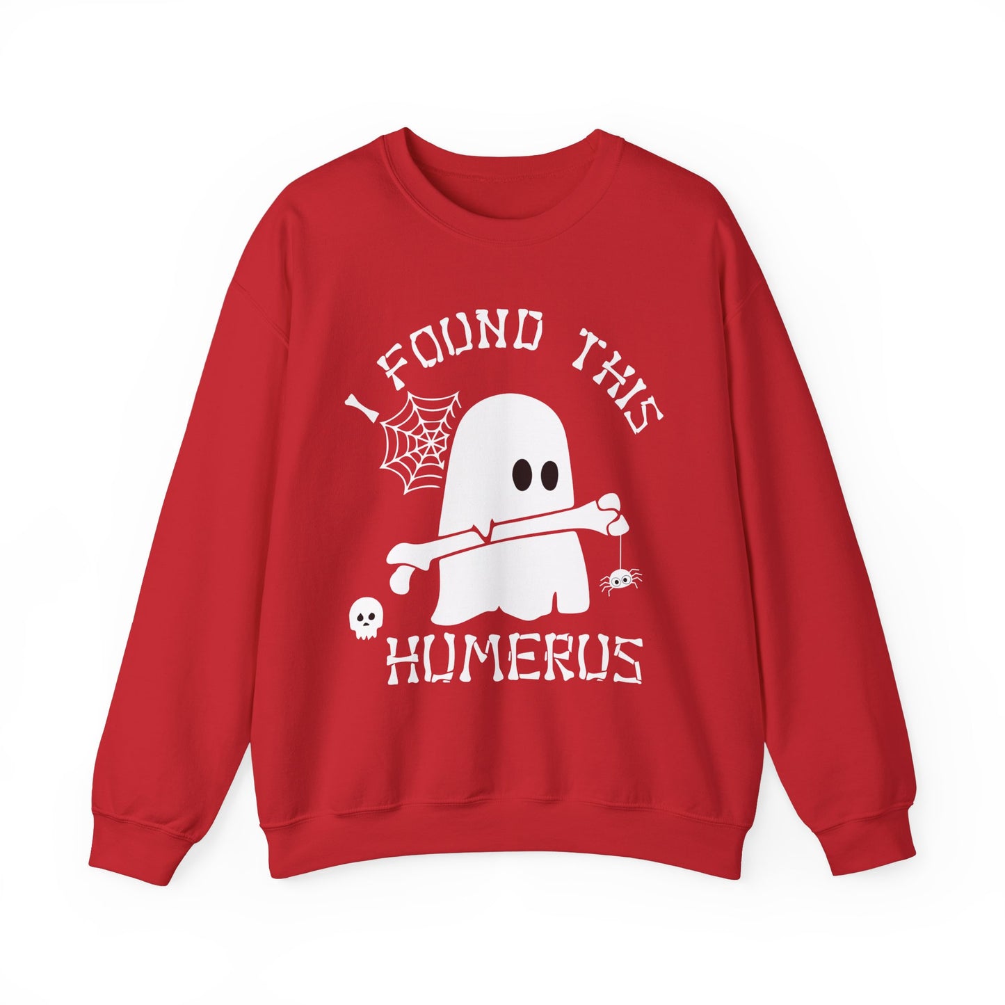 Halloween Pumpkin & Spider Web Print Crew Neck, Long Sleeve Sweatshirt Perfect for Fall/Winter