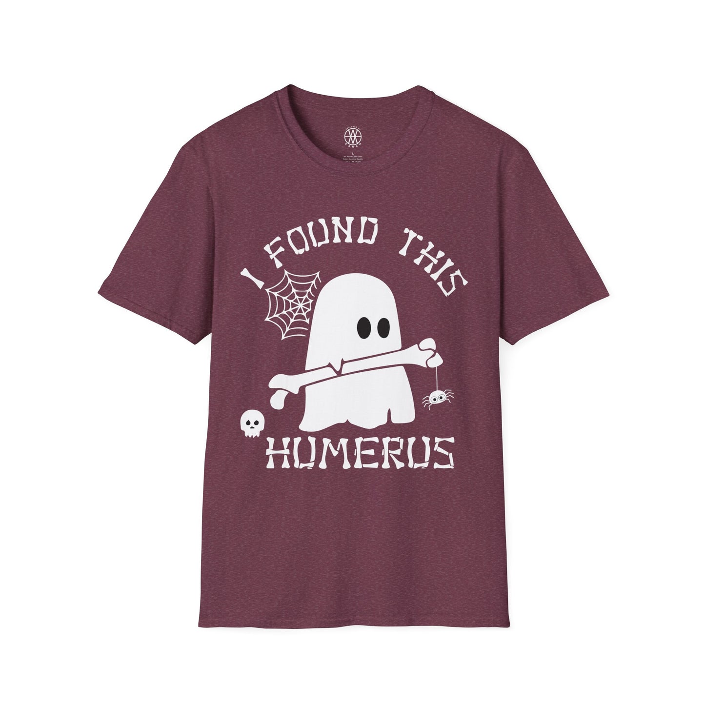 Halloween Pumpkin & Spider Web Softstyle T-Shirt