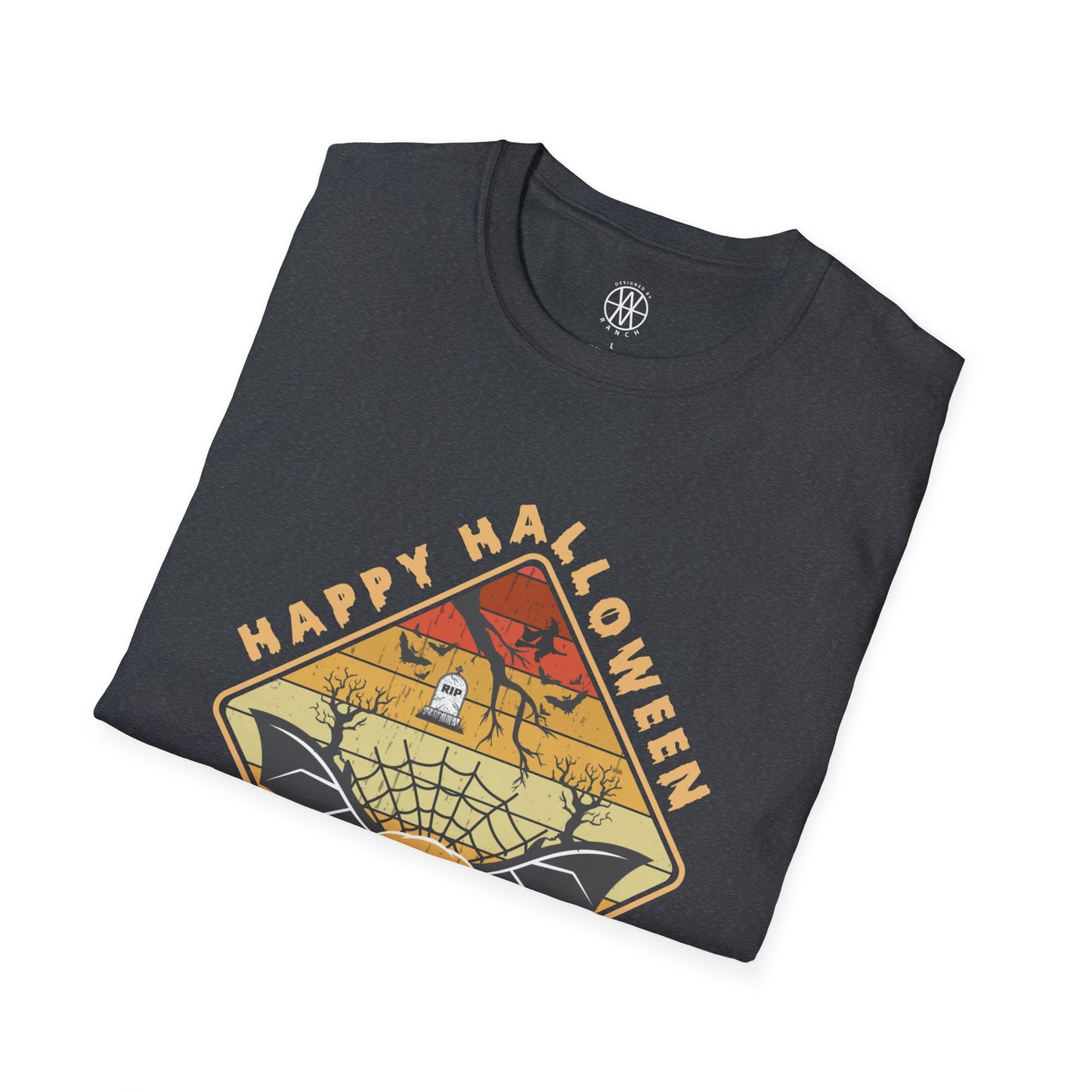 Happy Halloween Midnight Party Softstyle T-Shirt