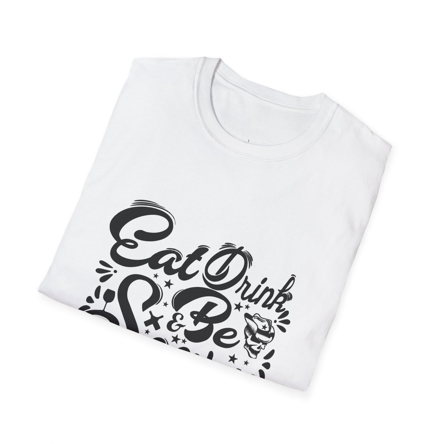Eat Drink Be Scary Softstyle T-Shirt