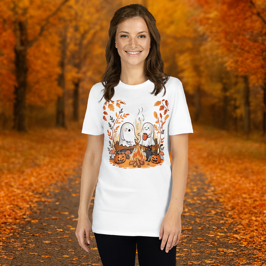 Boo Crew Campfire Short-Sleeve Unisex T-Shirt