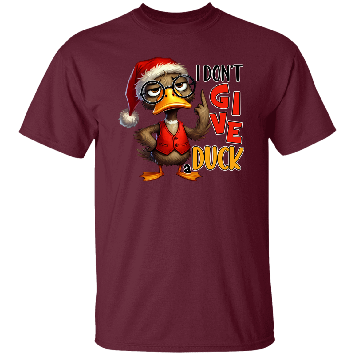 "I Don’t Give a Duck" Holiday T-Shirt