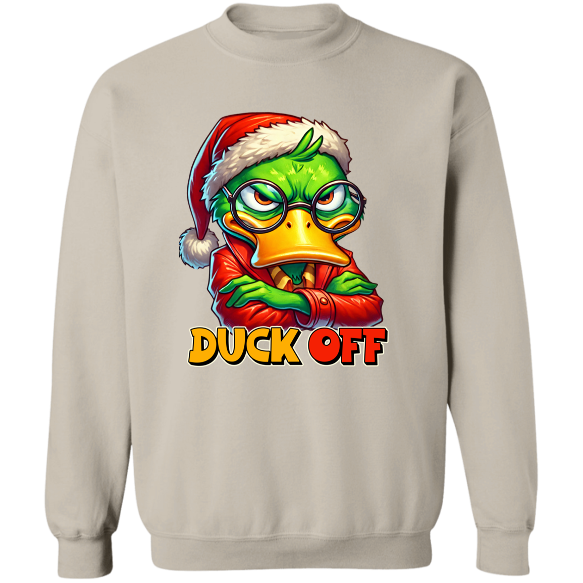 "Duck Off" Holiday Sweatshirt | Hoodie