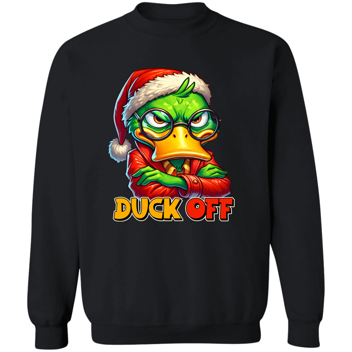 "Duck Off" Holiday Sweatshirt | Hoodie