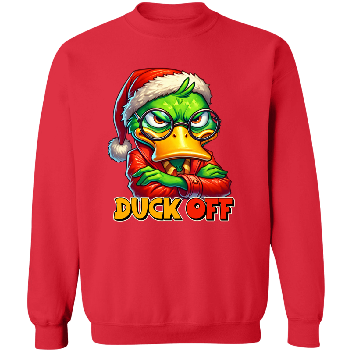 "Duck Off" Holiday Sweatshirt | Hoodie