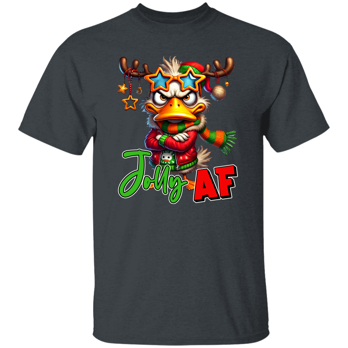 "Jolly AF" Holiday T-Shirt