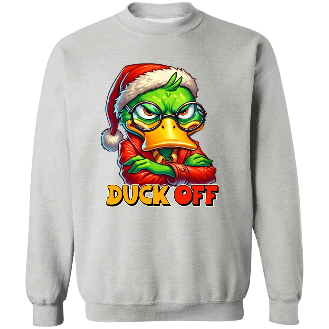 "Duck Off" Holiday Sweatshirt | Hoodie