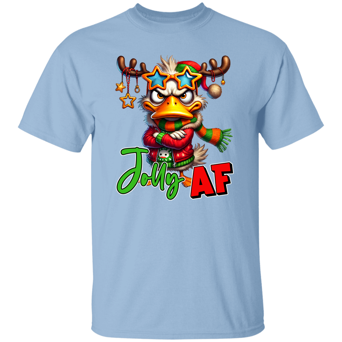 "Jolly AF" Holiday T-Shirt