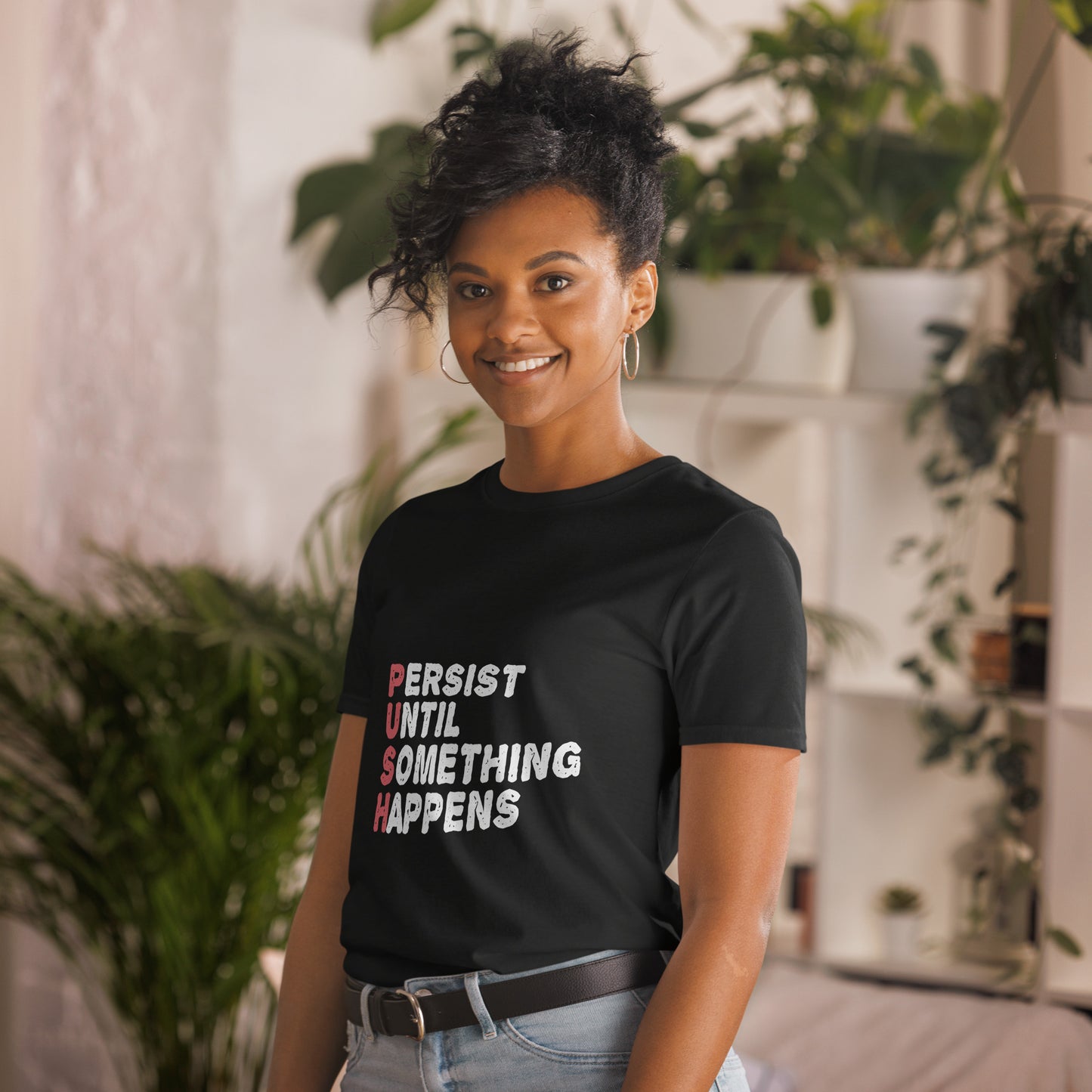 PUSH Short-Sleeve Unisex T-Shirt