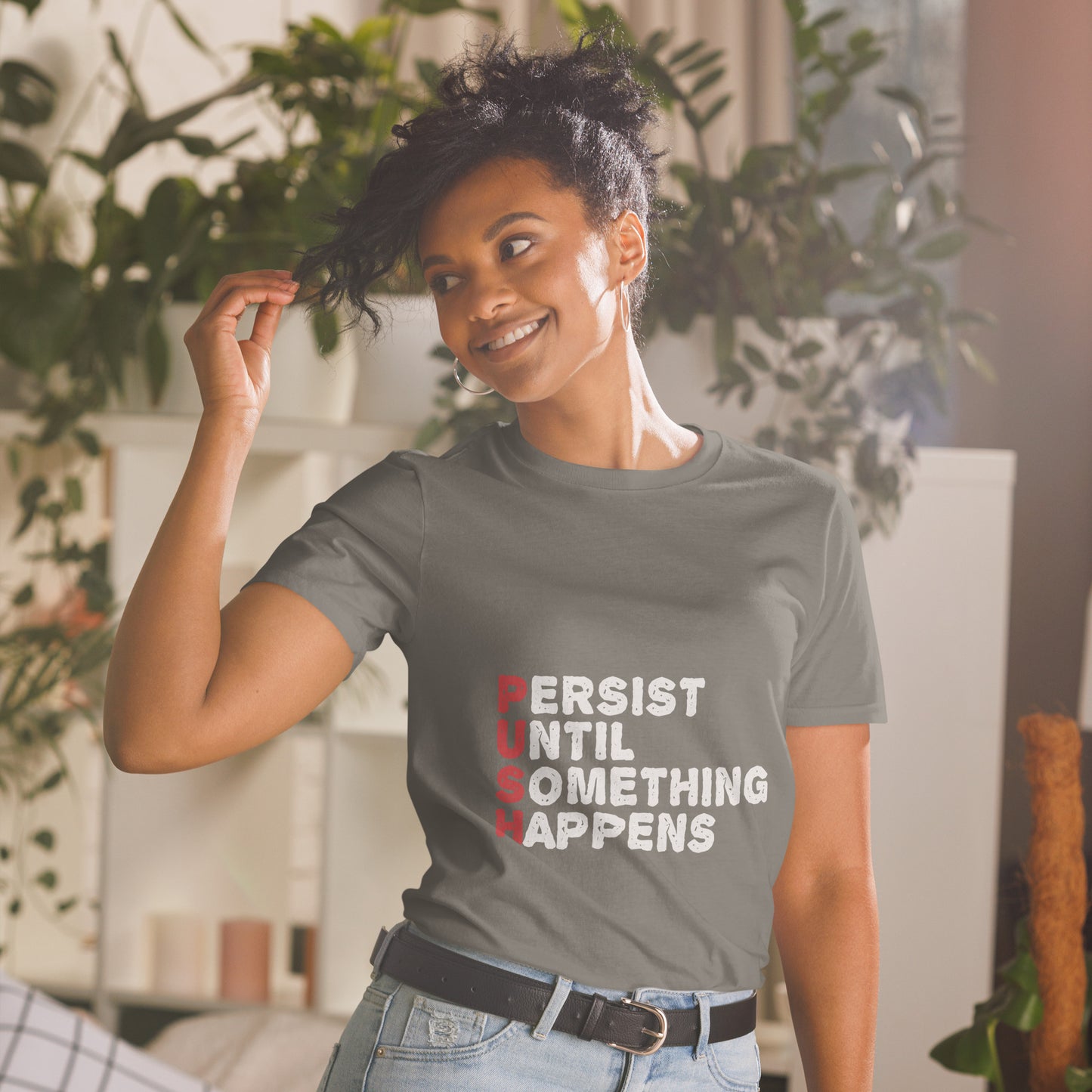 PUSH Short-Sleeve Unisex T-Shirt
