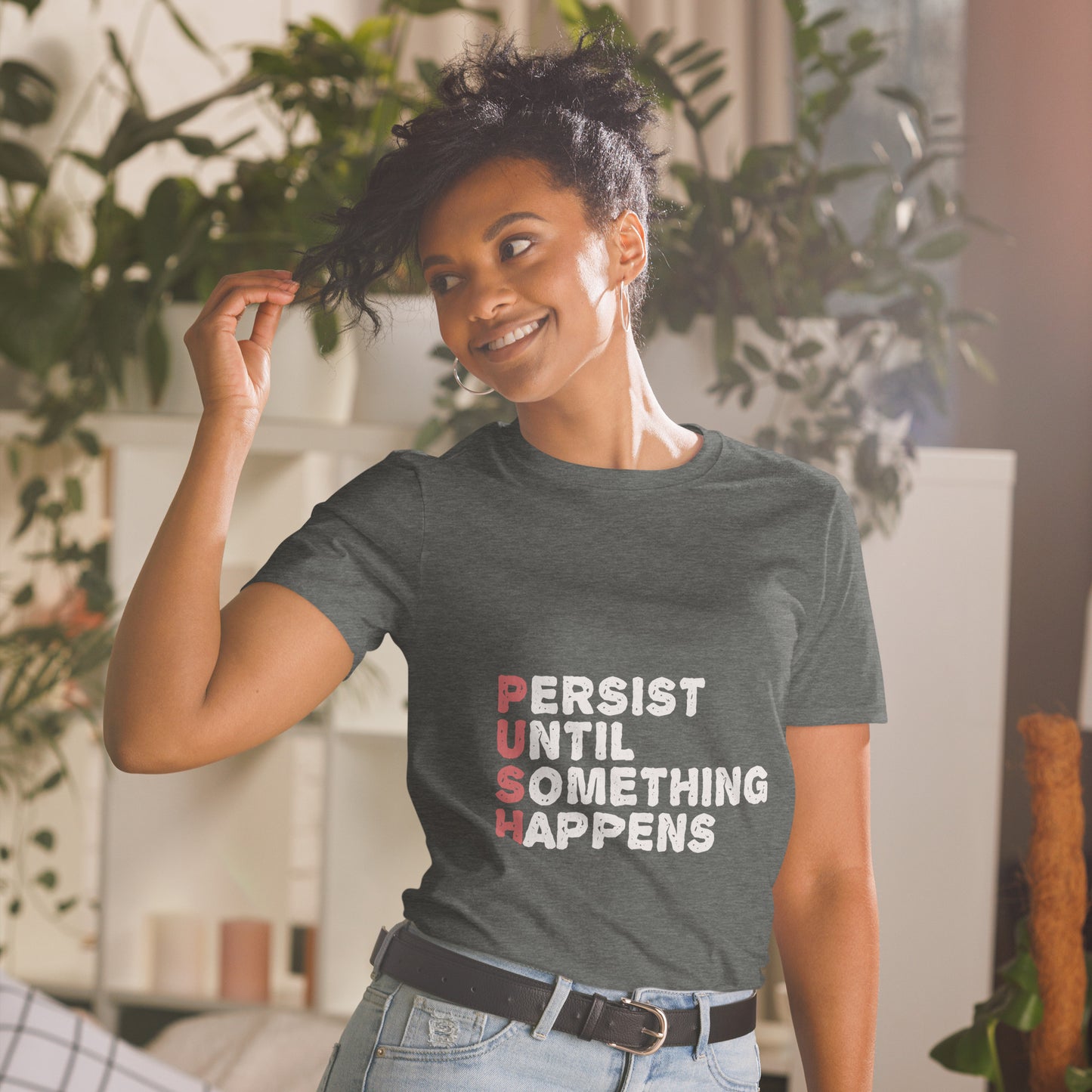 PUSH Short-Sleeve Unisex T-Shirt