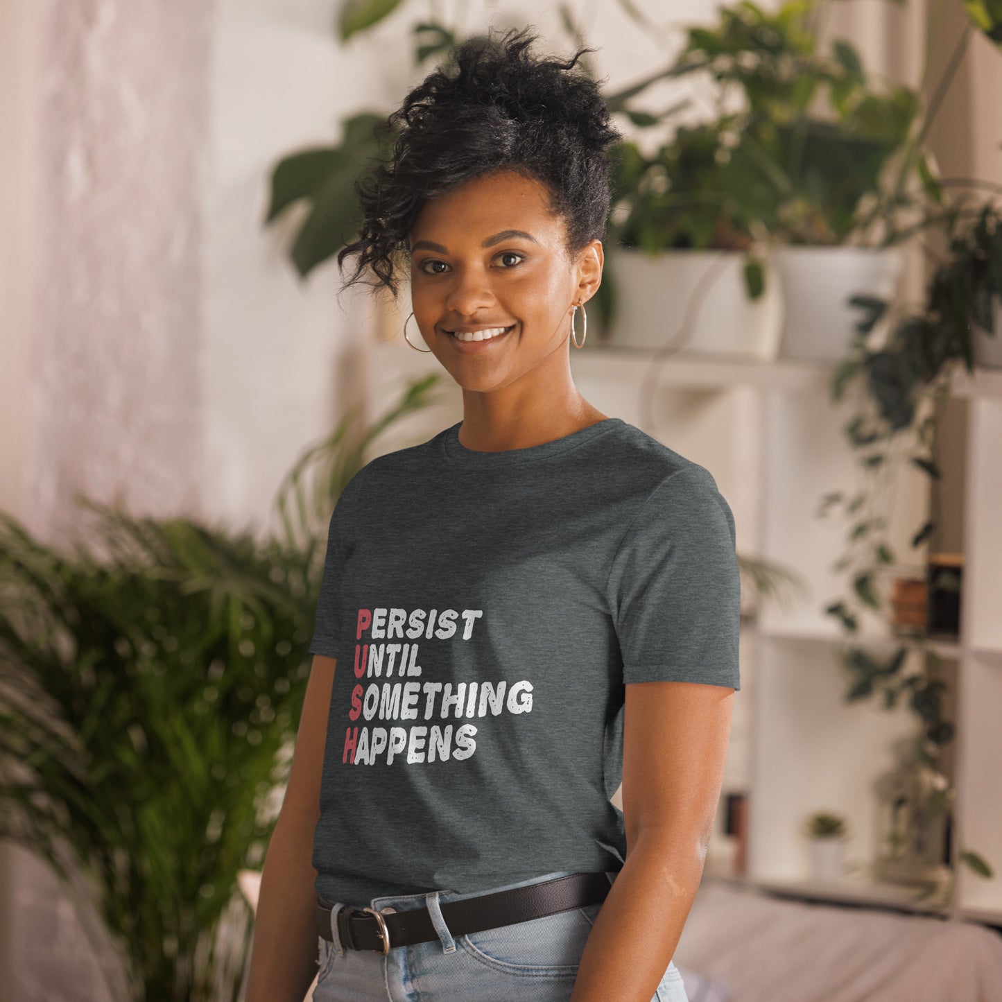 PUSH Short-Sleeve Unisex T-Shirt