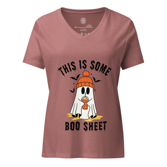 This is some boo shit relaxed v-neck t-shirt